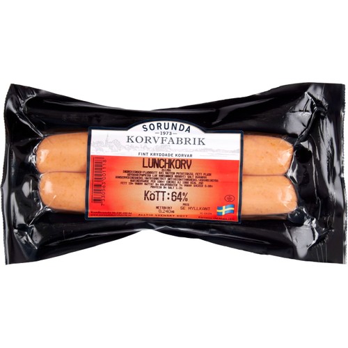 Lunchkorv 240g Sorunda Korvfabrik