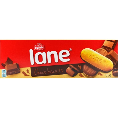 Biskvi Biscuit Lane Choklad 135g Bambi