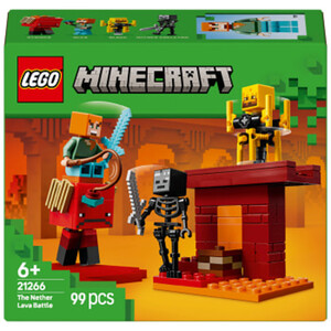 LEGo Minecraft Lavastriden i Nether 21266