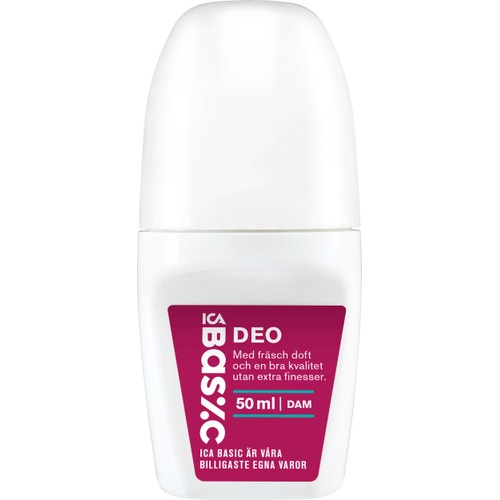 Deodorant Roll On Woman 50ml ICA Basic