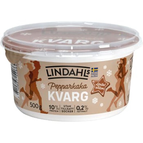 Kvarg Pepparkaka Ltd 0,2% 500g Lindahls