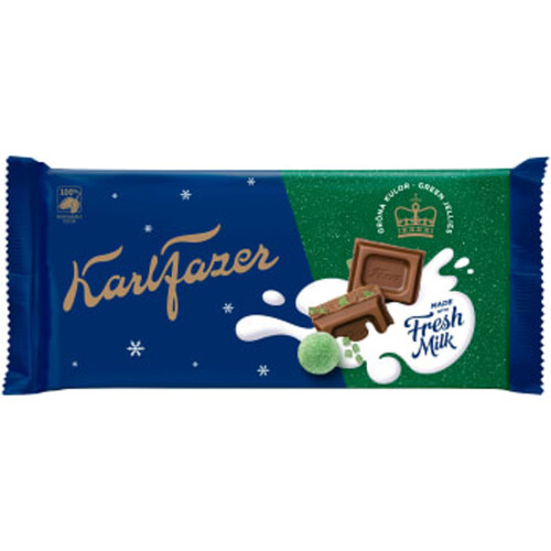 Chokladkaka Gröna Kulor 145g Fazer