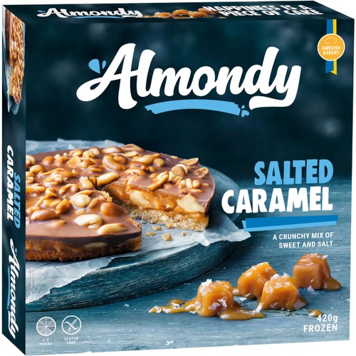 Salted caramel 420g Almondy