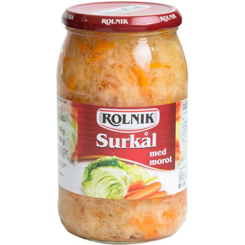 Surkål med morot 500g Rolnik