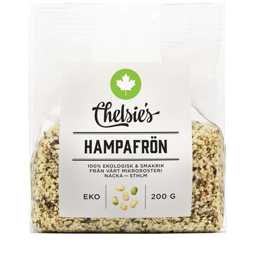 Hampafrön Eko 200g Chelsie's