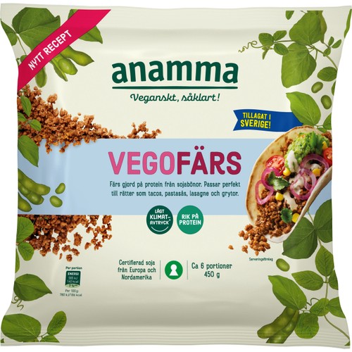 Vegofärs 450g Anamma