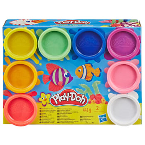 Leklera Rainbow 8-p Play-Doh