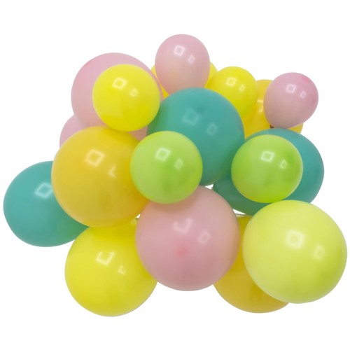 Ballong mixade färger 20-p Happy Party