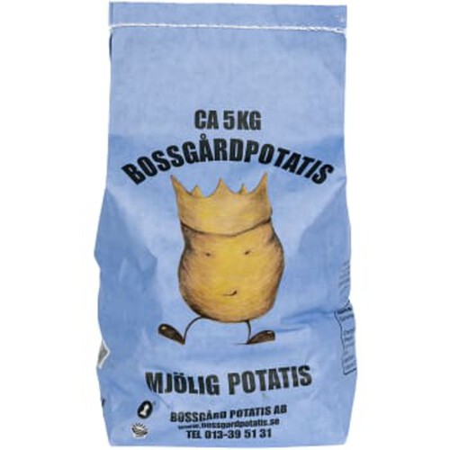 Potatis Mjölig 5kg Bossgård Potatis