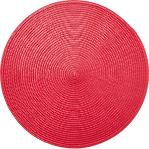 Tablett Ines röd D:38cm ICA