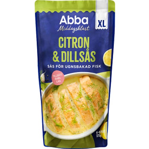 Citron & Dillsås XL 375g Middagsklart Abba