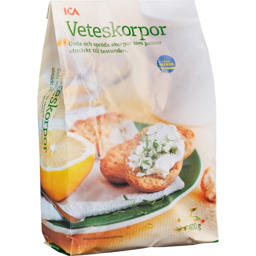 Veteskorpor 400g ICA