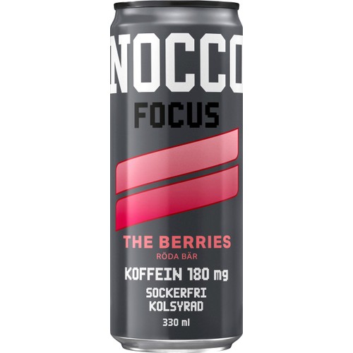 Energidryck Focus The Berries 33cl Nocco
