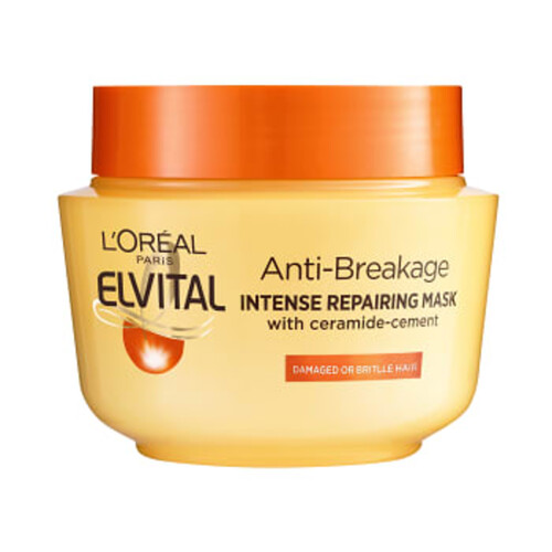 Hårinpackning Elvital Anti-Breakage för skadat hår 300ml L´oreal