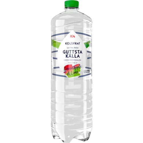 Vatten Granatäpple Lime 1,5l ICA