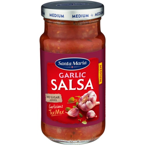 Garlic Salsa 230g Santa Maria