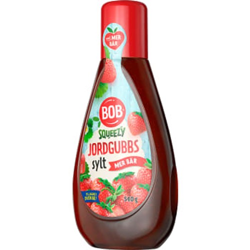Sylt Jordgubb Squeezy 540g BOB