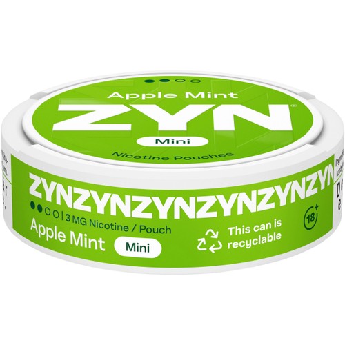 Apple Mint Mini S2 8 Gram Zyn