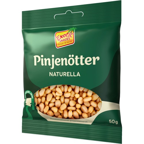 Pinjenötter Naturella 50g Exotic Snacks