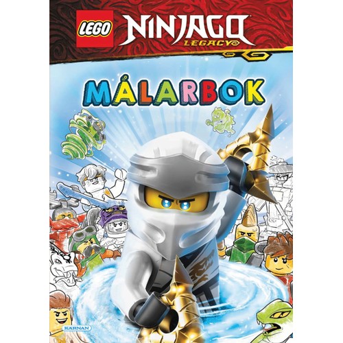 Målarbok Lego Ninjago