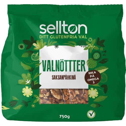 Valnötter 750g Sellton