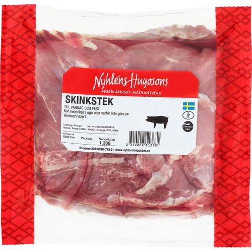 Skinkstek i bit 900g Nyhléns Hugosons
