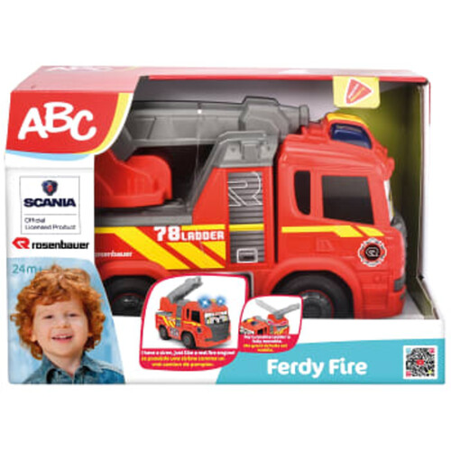 Brandbil 25cm ABC Dickie Toys