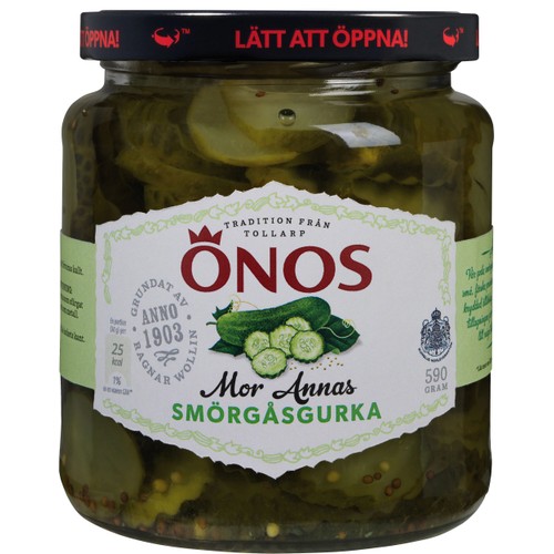 Smörgåsgurka Mor annas 590g Önos