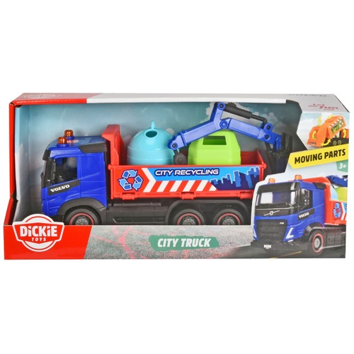 City Truck Volvo 23cm 1-p Dickie Toys