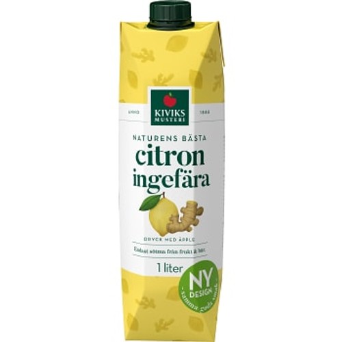 Fruktdryck Citron & ingefära 1l Kiviks Musteri