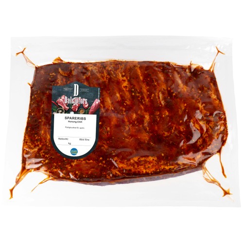 Spareribs Färsk Honung Chili ca 1,35kg Dalsjöfors