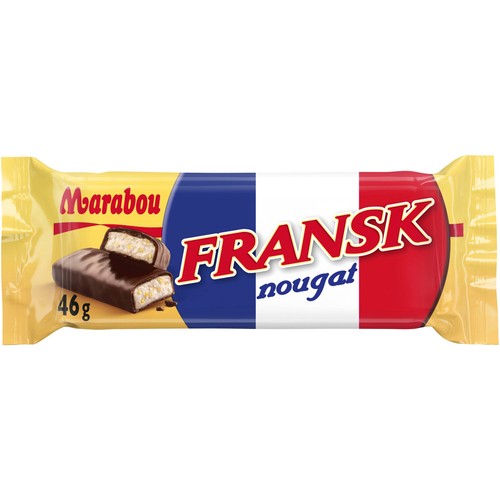 Fransk Nougat Dubbel 46g Marabou