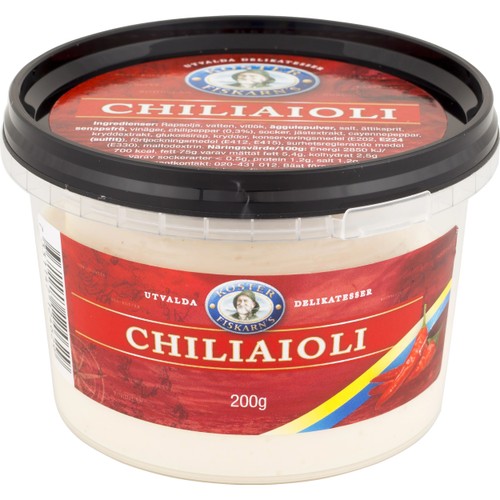 Chiliaioli 200g Kosterfiskarn