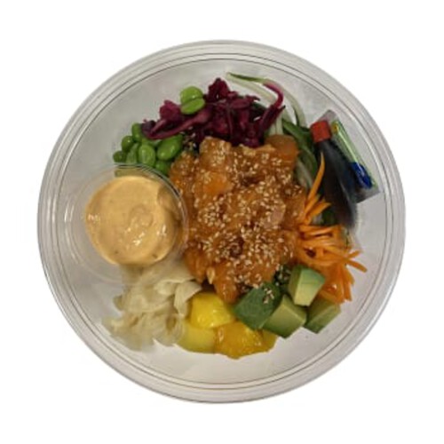 Kimchilax poke bowl