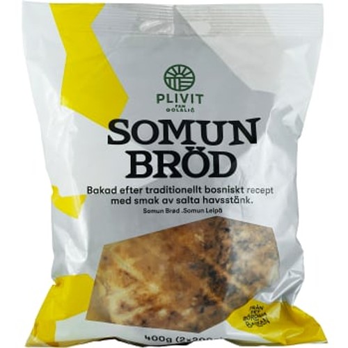 Somun Bröd Fryst 400g Plivit 