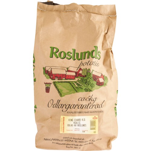 Potatis King Edvard mjölig Klass 1 5kg Roslunds potatis