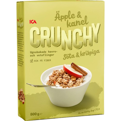 Flingor Crunchy Äpple & kanel 800g ICA