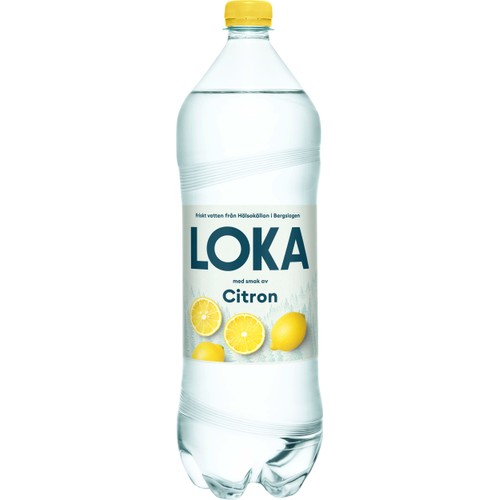 Vatten Kolsyrat Citron 1.5l Loka