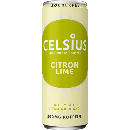 Energidryck Citron Lime 35,5cl Celsius