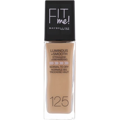 Foundation Fit Me Luminous + Smooth Nude Beige 125 30ml Maybelline