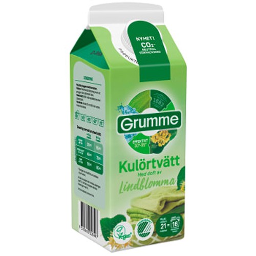 Tvättmedel Flytande Kulörtvätt Lindblomma 750ml Grumme