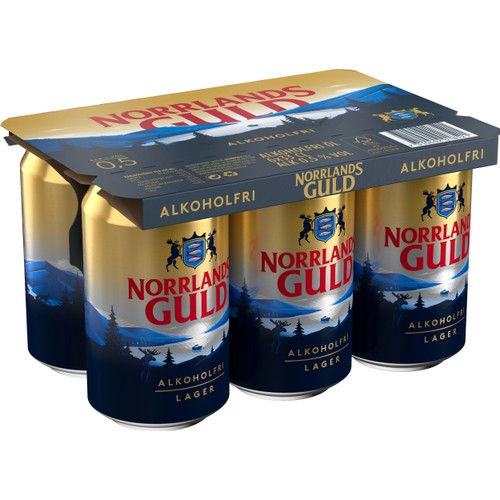 Öl Alkoholfri 33cl 6-p Norrlands Guld