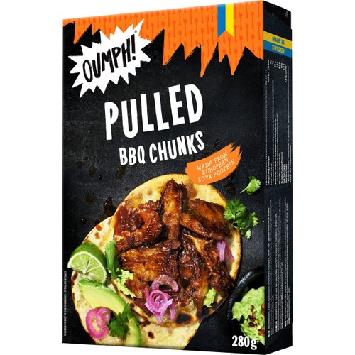 Pulled BBQ chunks 280g Oumph