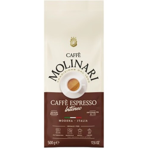 Kaffebönor Espresso Intenso 500g Caffe Molinari