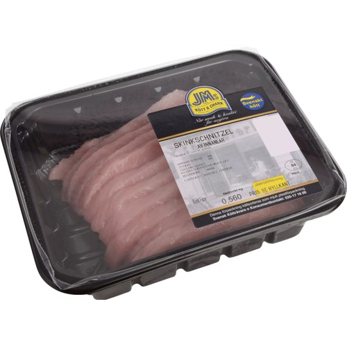 Skinksnitzel innanlår ca 400g JM:S Chark