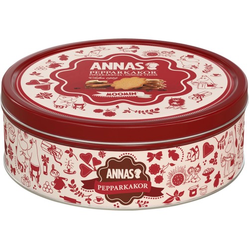 Moomin Pepparkakor Plåtburk 280g Annas
