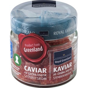 Stenbitsrom Röd 75g Royal Greenland