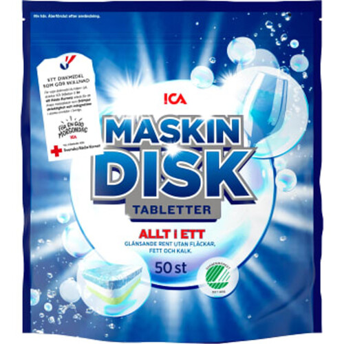 Maskindisktablett 50-p ICA