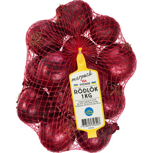 Rödlök 1kg Klass 1 ICA
