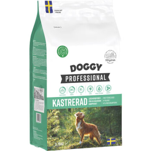 Hundmat Kastrerad Kyckling 3.75kg Doggy Professional